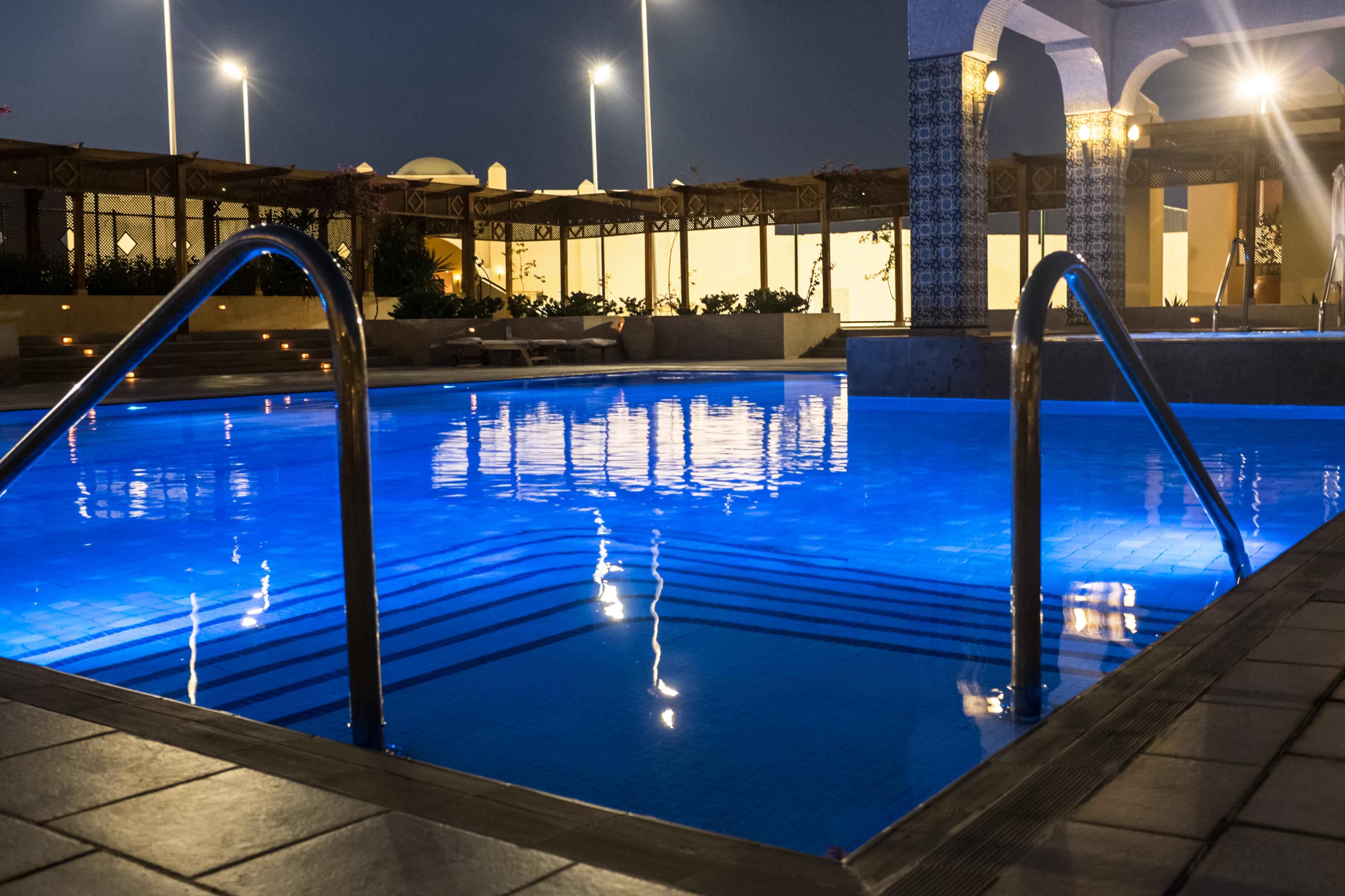 Kempinski Hotel Soma Bay Exterior photo The pool at the top of the hotel
