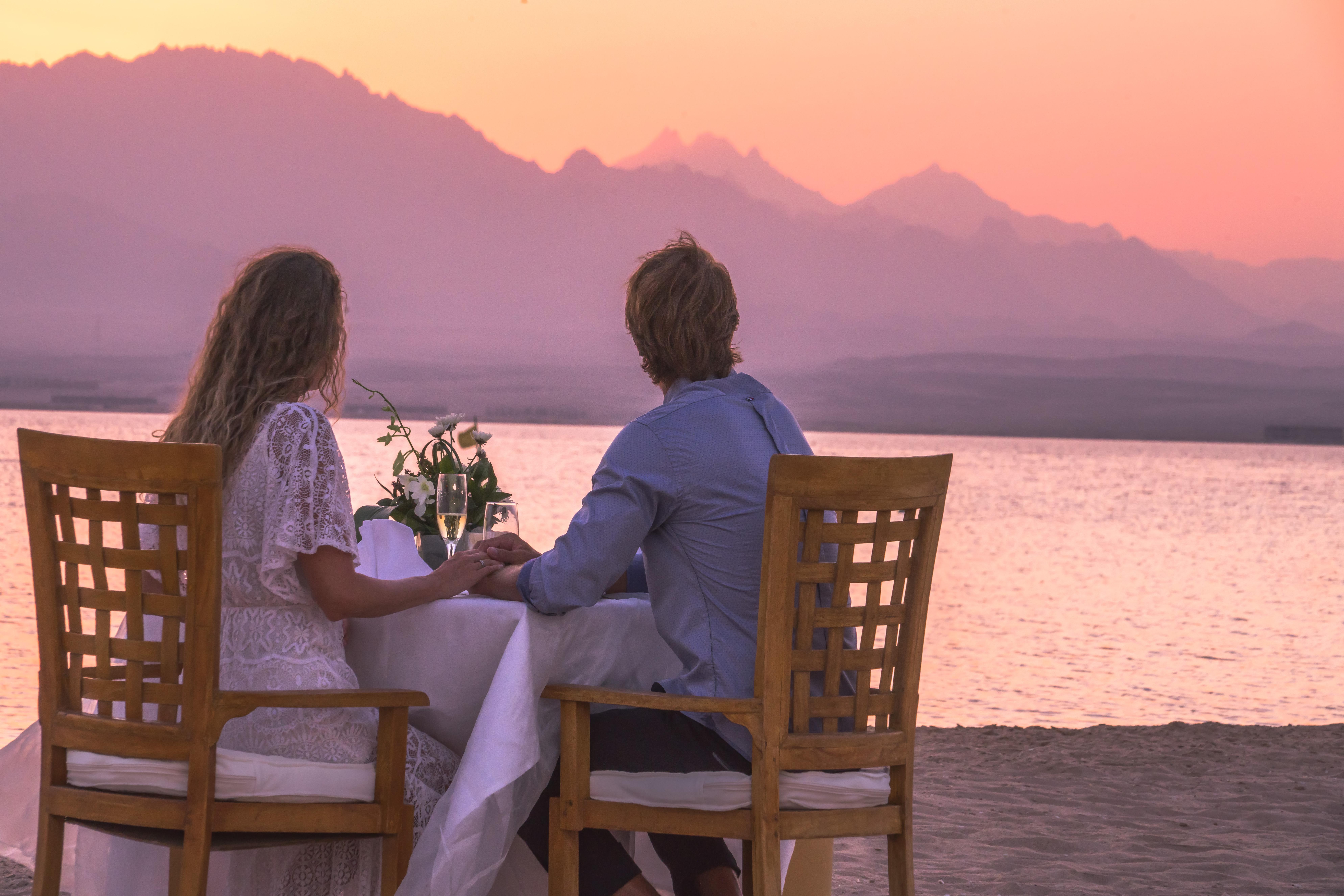 Kempinski Hotel Soma Bay Exterior photo Sunset at the Red Sea